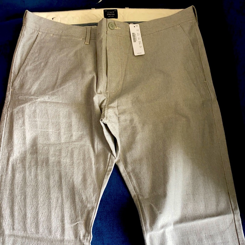 J crew stretch chino 34x32